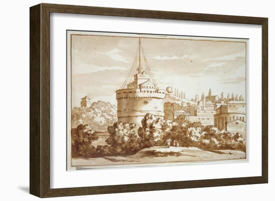 Castello St Angelo, 1688-Jacob van der Ulft-Framed Giclee Print