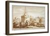 Castello St Angelo, 1688-Jacob van der Ulft-Framed Giclee Print