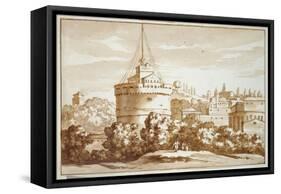 Castello St Angelo, 1688-Jacob van der Ulft-Framed Stretched Canvas