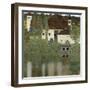 Castello Sul Lago Atter, (Castle Unterrach on the Attersee) 1908-Gustav Klimt-Framed Giclee Print