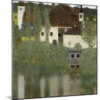 Castello Sul Lago Atter, (Castle Unterrach on the Attersee) 1908-Gustav Klimt-Mounted Giclee Print