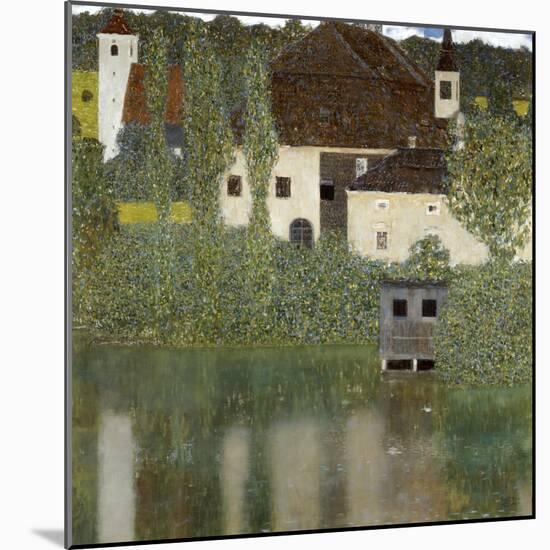 Castello Sul Lago Atter, (Castle Unterrach on the Attersee) 1908-Gustav Klimt-Mounted Giclee Print
