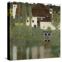 Castello Sul Lago Atter, (Castle Unterrach on the Attersee) 1908-Gustav Klimt-Stretched Canvas