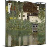 Castello Sul Lago Atter, (Castle Unterrach on the Attersee) 1908-Gustav Klimt-Mounted Giclee Print