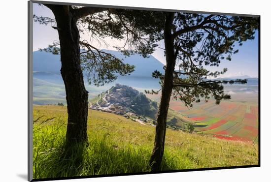 Castelluccio, Norcia, Perugia province, Umbria, Italy-ClickAlps-Mounted Photographic Print