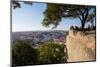 Castelo de Sao Jorge, Lisbon, Portugal-Mark A Johnson-Mounted Photographic Print