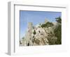 Castelo dos Mouros, the Moors Castle, in Sintra near Lisbon, part of the UNESCO World Heritage. Por-Martin Zwick-Framed Photographic Print