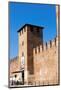 Castelvecchio Fortress Dating from 1355, Verona, UNESCO World Heritage Site, Veneto, Italy, Europe-Nico Tondini-Mounted Photographic Print