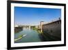 Castelvecchio Fortress Dating from 1355-Nico-Framed Photographic Print