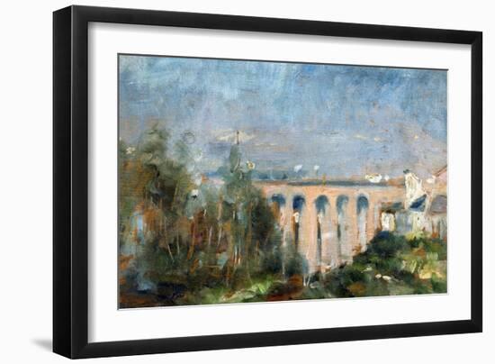 Castelviel Viaduct in Albi, 1880-Henri de Toulouse-Lautrec-Framed Giclee Print