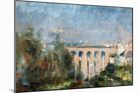 Castelviel Viaduct in Albi, 1880-Henri de Toulouse-Lautrec-Mounted Giclee Print