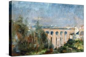 Castelviel Viaduct in Albi, 1880-Henri de Toulouse-Lautrec-Stretched Canvas