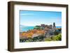 Castiglione Della Pescaia, Old Town and Sea. Maremma Tuscany, Italy-StevanZZ-Framed Photographic Print