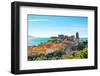 Castiglione Della Pescaia, Old Town and Sea. Maremma Tuscany, Italy-StevanZZ-Framed Photographic Print