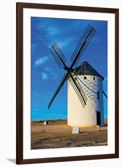 Castilla La Mancha Windmill-null-Framed Premium Giclee Print