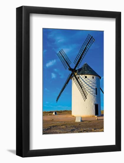 Castilla La Mancha Windmill-null-Framed Art Print
