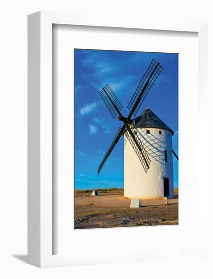 Castilla La Mancha Windmill-null-Framed Art Print