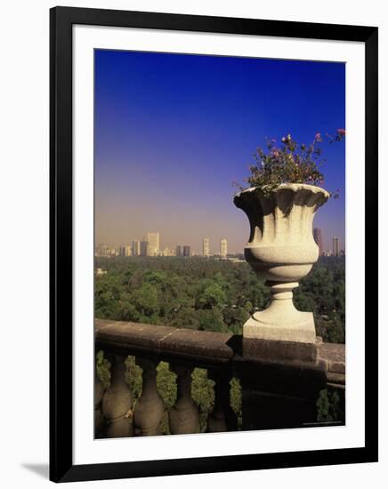 Castillo Chapultepec Balcony, Mexico City, Mexico-Walter Bibikow-Framed Photographic Print