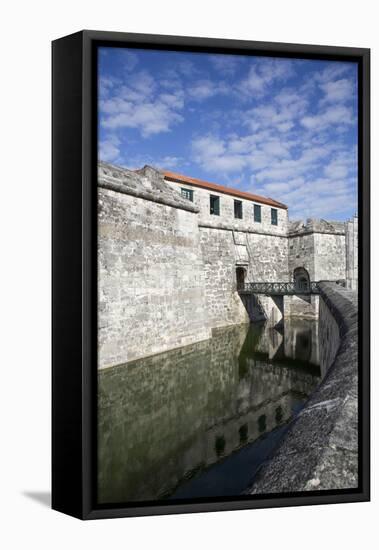 Castillo de la Real Fuerza, Old Town, Havana, Cuba, Central America-Richard Maschmeyer-Framed Stretched Canvas