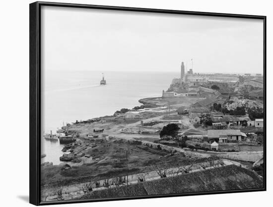 Castillo Del Morro, Havana-William Henry Jackson-Framed Photo