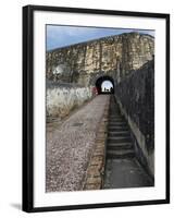 Castillo San Felipe Del Morro, Old Spanish Fortress, San Juan, Puerto Rico, West Indies, Caribbean-Sylvain Grandadam-Framed Photographic Print