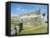 Castillo San Marcos National Monument, St. Augustine, Florida, USA-Ethel Davies-Framed Stretched Canvas