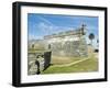 Castillo San Marcos National Monument, St. Augustine, Florida, USA-Ethel Davies-Framed Photographic Print