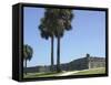 Castillo San Marcos, Spanish Colonial Fort in Saint Augustine, Florida-null-Framed Stretched Canvas