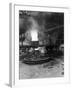 Casting a Pole Magnet, the Edgar Allen Steel Co, Sheffield, South Yorkshire, 1963-Michael Walters-Framed Photographic Print