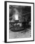 Casting a Pole Magnet, the Edgar Allen Steel Co, Sheffield, South Yorkshire, 1963-Michael Walters-Framed Photographic Print