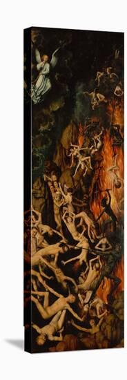 Casting the Damned into Hell (Right Wing)-Hans Memling-Stretched Canvas