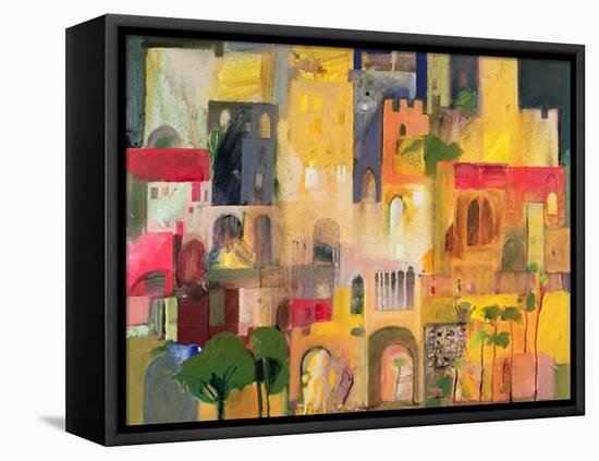 Castle, 2007-08-Derek Balmer-Framed Stretched Canvas