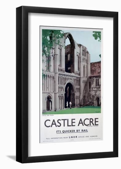 Castle Acre-null-Framed Art Print