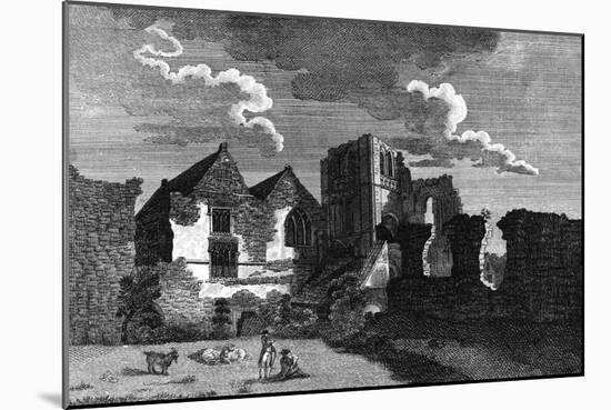 Castle Acre-J Wooding-Mounted Art Print