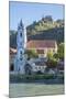Castle and Abbey, Durnstein, River Danube, Wachau Valley, UNESCO World Heritage Site, Lower Austria-Rolf Richardson-Mounted Photographic Print