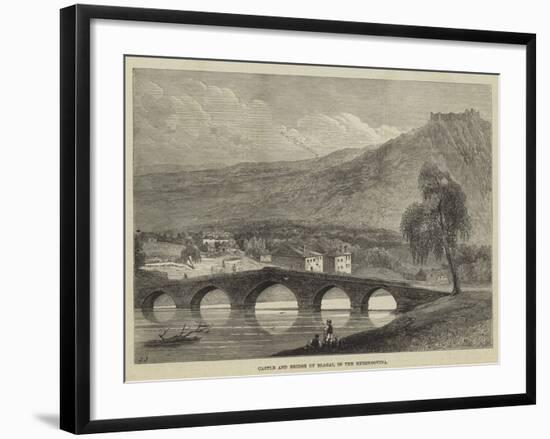 Castle and Bridge of Blagai, in the Herzegovina-null-Framed Giclee Print