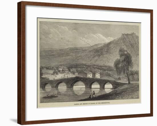 Castle and Bridge of Blagai, in the Herzegovina-null-Framed Giclee Print