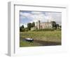 Castle and Foreshore, Laugharne, Carmarthenshire, South Wales, Wales, United Kingdom, Europe-Julian Pottage-Framed Photographic Print