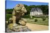 Castle and Gardens of Valmer, Indre et Loire, Centre, France, Europe-Nathalie Cuvelier-Stretched Canvas