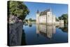 Castle and its moat, Sully-sur-Loire, UNESCO World Heritage Site, Loiret, Centre, France, Europe-Francesco Vaninetti-Stretched Canvas