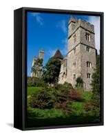 Castle and Jacobean Garden, Lismore Castle, County Waterford, Ireland-null-Framed Stretched Canvas