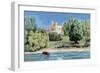 Castle and Lake Starnberg-null-Framed Giclee Print