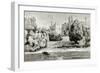 Castle and Lake Starnberg-null-Framed Giclee Print