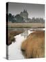 Castle and Marshes of Suscinio, Morbihan, Brittany, France, Europe-Patrick Dieudonne-Stretched Canvas