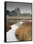 Castle and Marshes of Suscinio, Morbihan, Brittany, France, Europe-Patrick Dieudonne-Framed Stretched Canvas