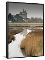 Castle and Marshes of Suscinio, Morbihan, Brittany, France, Europe-Patrick Dieudonne-Framed Photographic Print