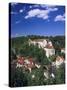 Castle and Pilgrimage Church of St. Anna, Haigerloch, Swabian Alb-Markus Lange-Stretched Canvas