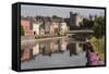 Castle and River Nore, Kilkenny, County Kilkenny, Leinster, Republic of Ireland, Europe-Rolf Richardson-Framed Stretched Canvas