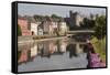 Castle and River Nore, Kilkenny, County Kilkenny, Leinster, Republic of Ireland, Europe-Rolf Richardson-Framed Stretched Canvas