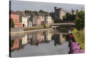 Castle and River Nore, Kilkenny, County Kilkenny, Leinster, Republic of Ireland, Europe-Rolf Richardson-Stretched Canvas